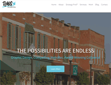 Tablet Screenshot of meetdmg.com